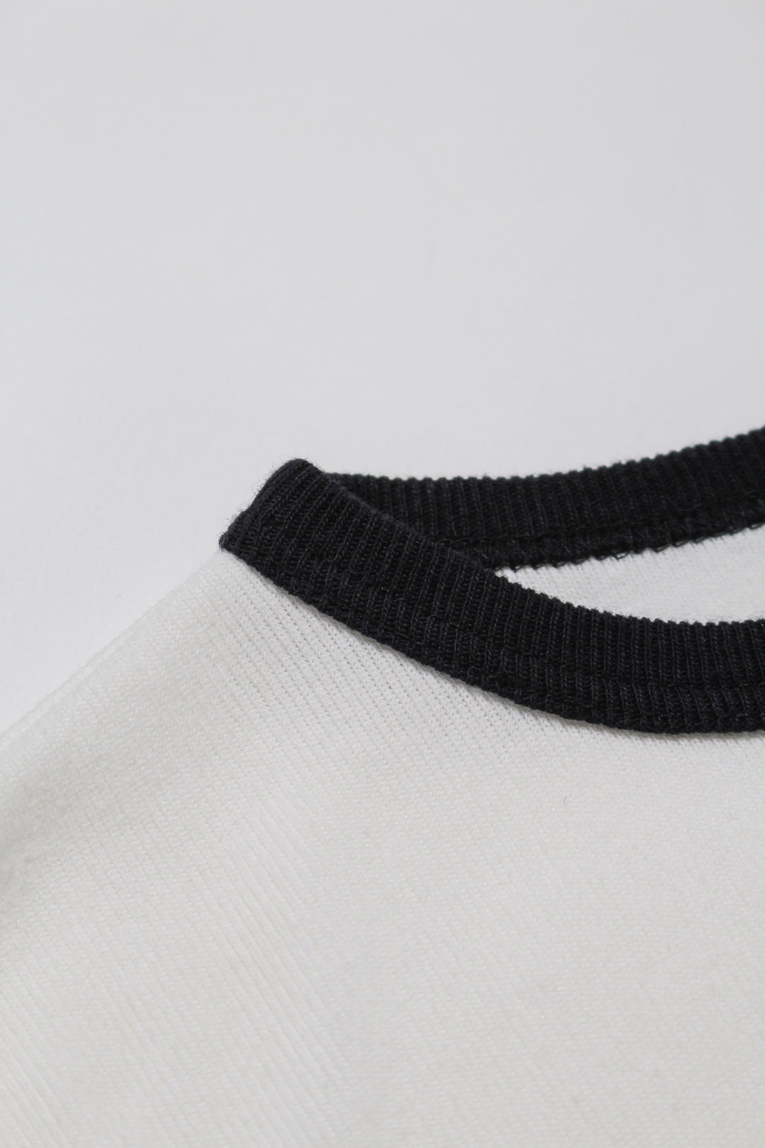 101ST AIRBORNE DIV. RIBBED SS CS AGED - WHITExBLACK