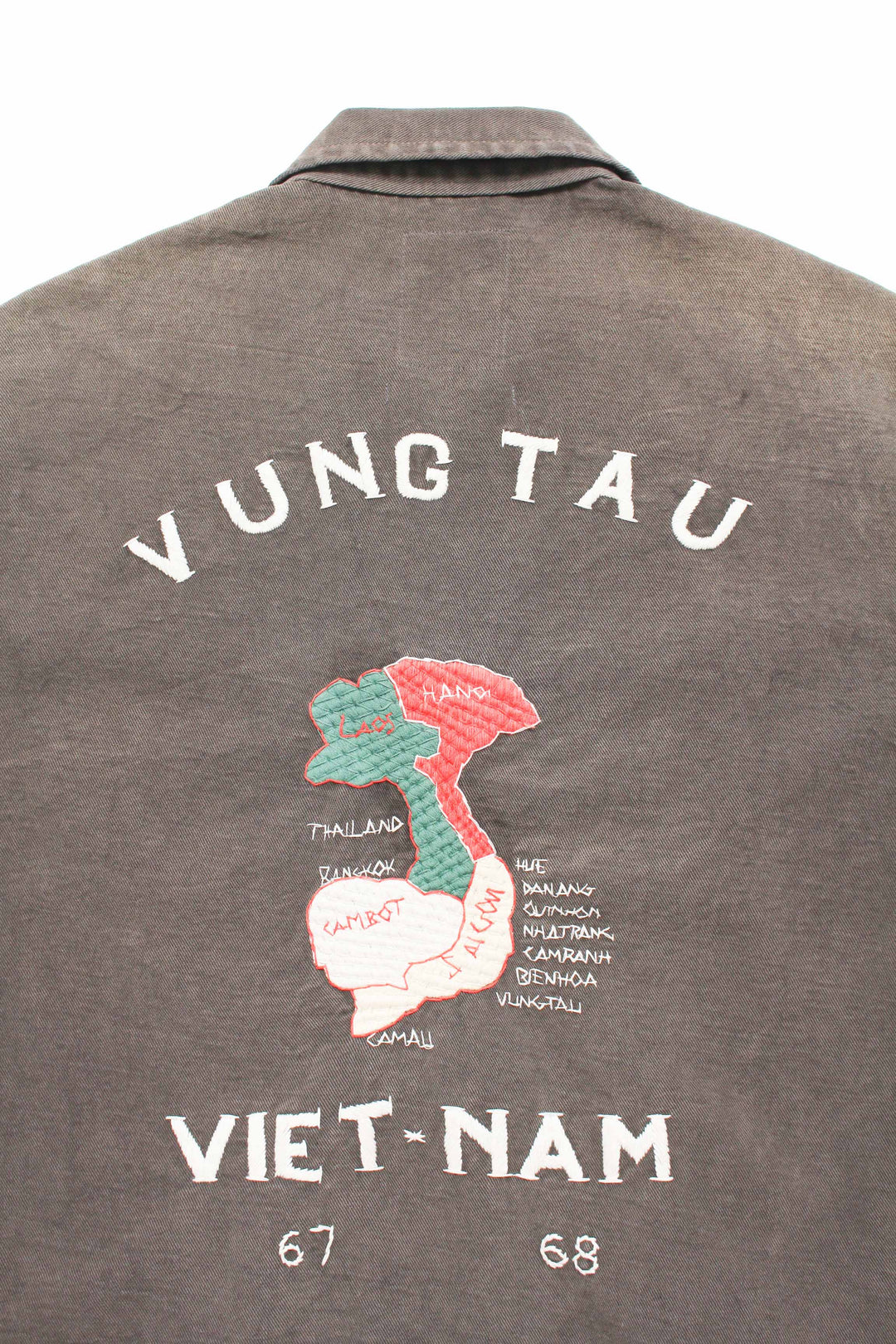 VIETNAM JACKET AGED - BLACK