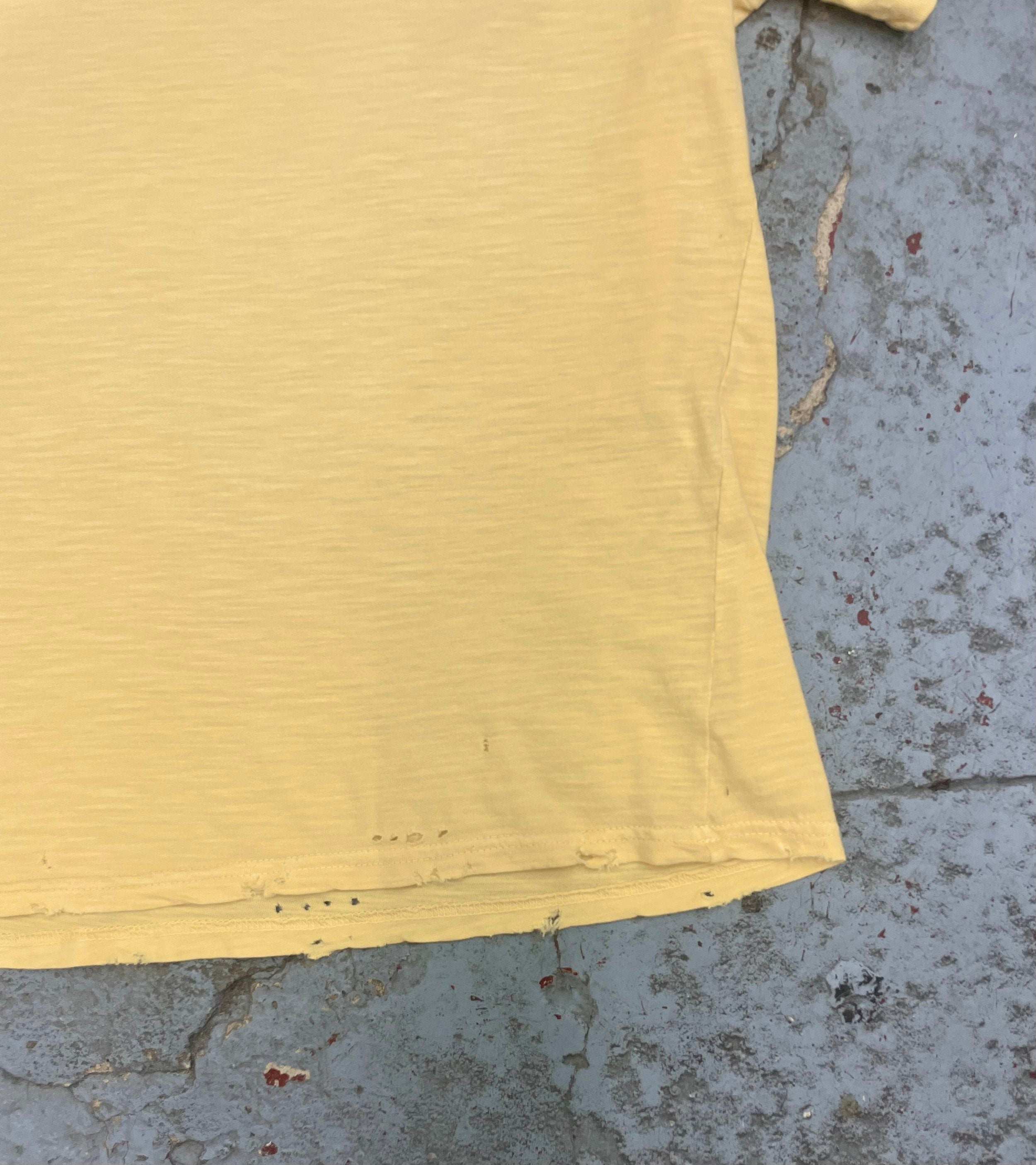 EVERYDAY SLUB TEE S/S - VINTAGE YELLOW
