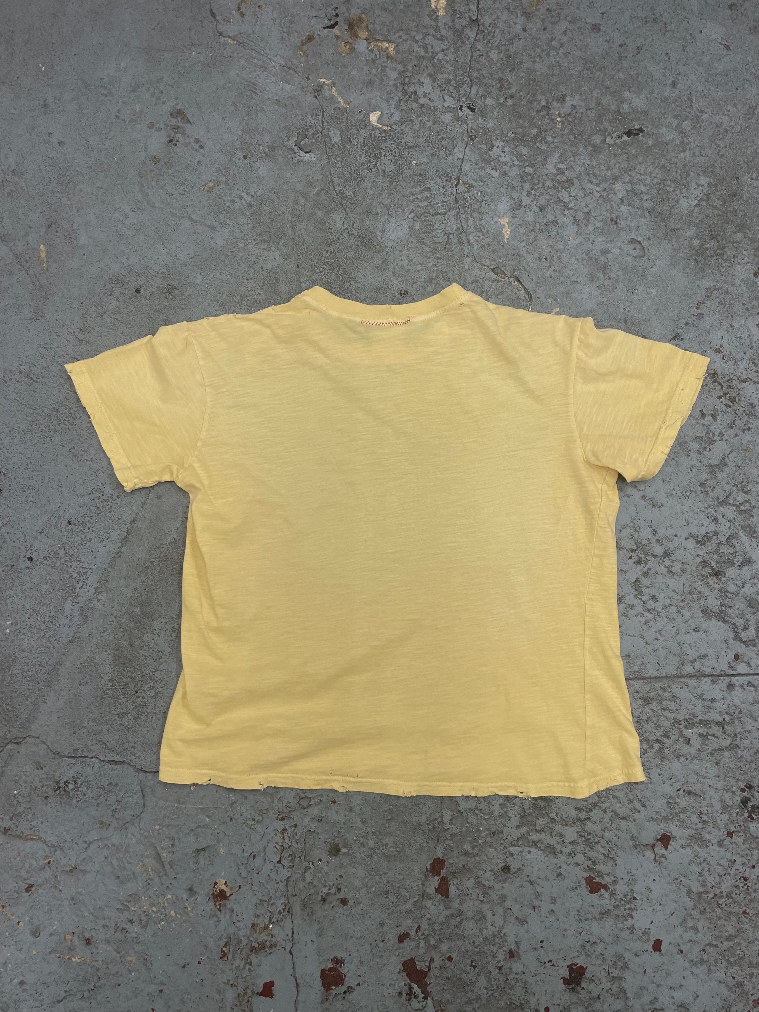 EVERYDAY SLUB TEE S/S - VINTAGE YELLOW