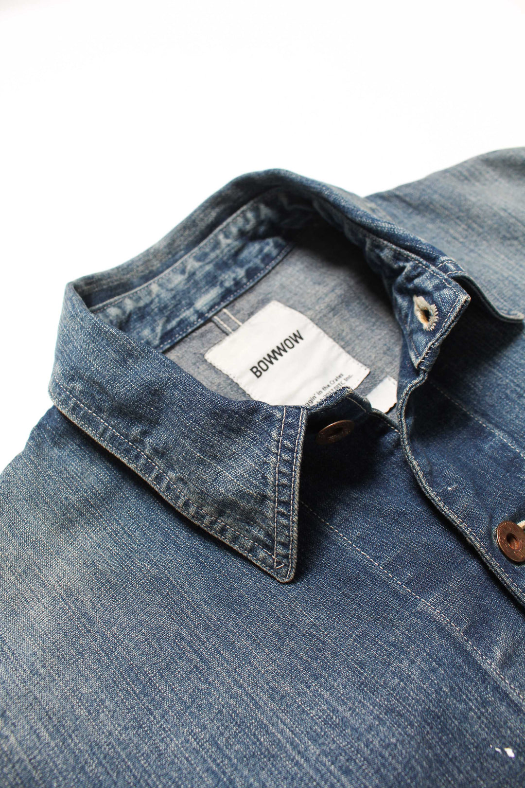 HERITAGE DENIM CHORE COAT AGED - INDIGO