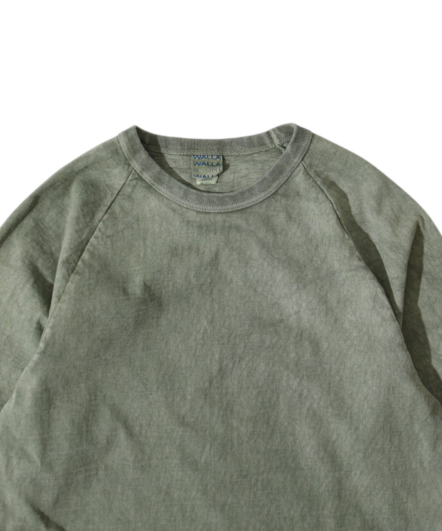PIGMENT DYE 9oz BASEBALL TEE S/S - GREEN