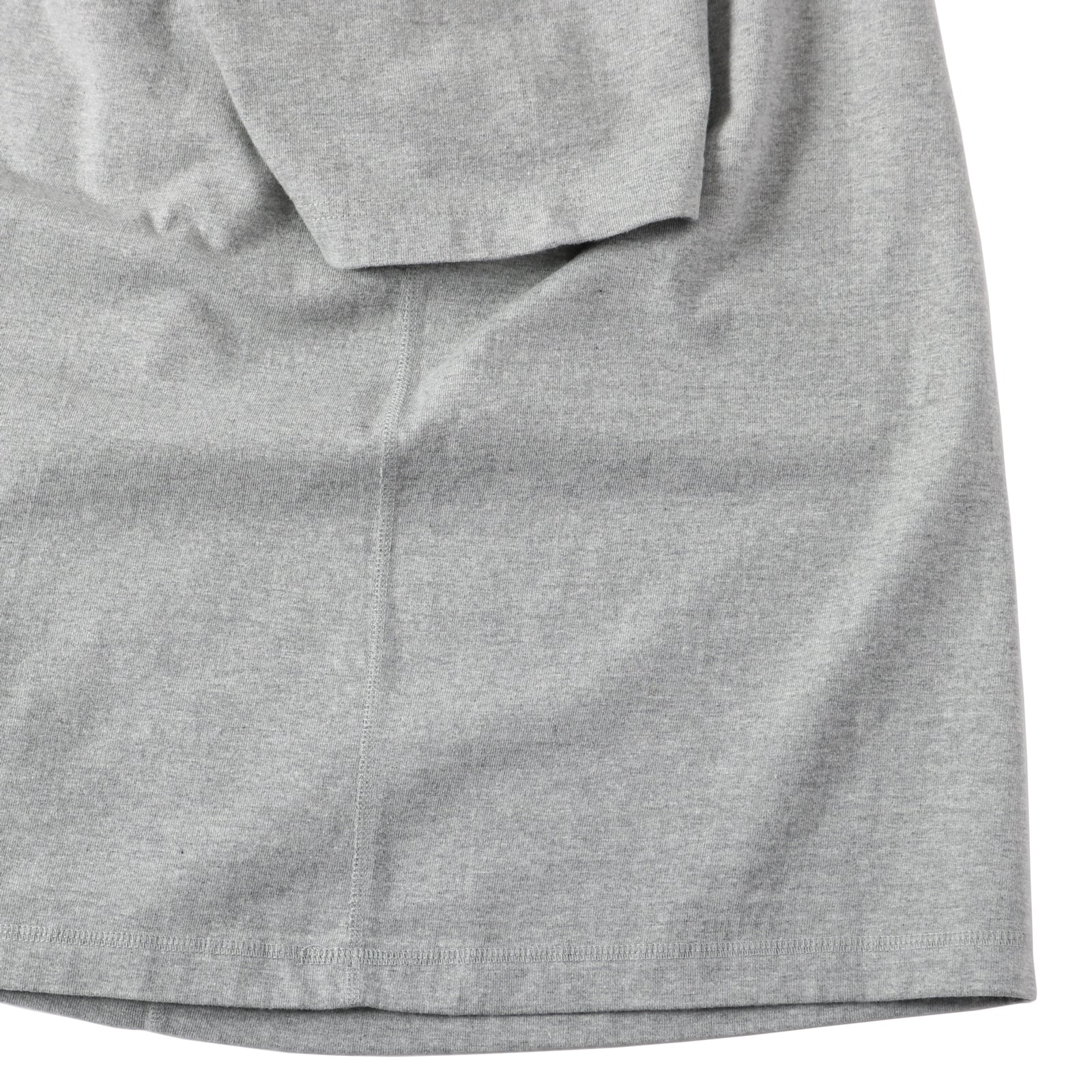 BR-8145 STANDARD COZUN Double V-gusset S/S T-shirt - GRAY