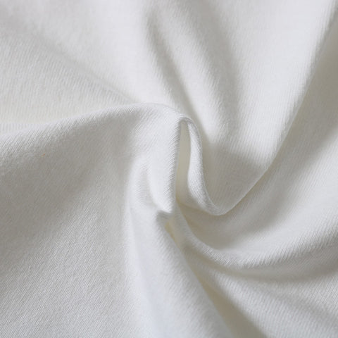 BR-8145 STANDARD COZUN Double V-gusset S/S T-shirt - NATURAL