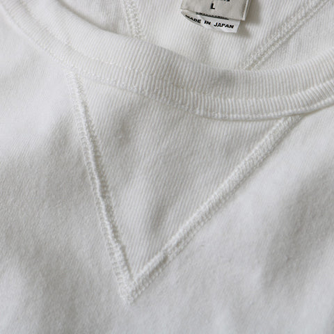 BR-8145 STANDARD COZUN Double V-gusset S/S T-shirt - NATURAL