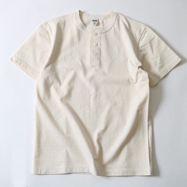 BR-8146 COZUN HENRY NECK T-SHIRT - IVORY