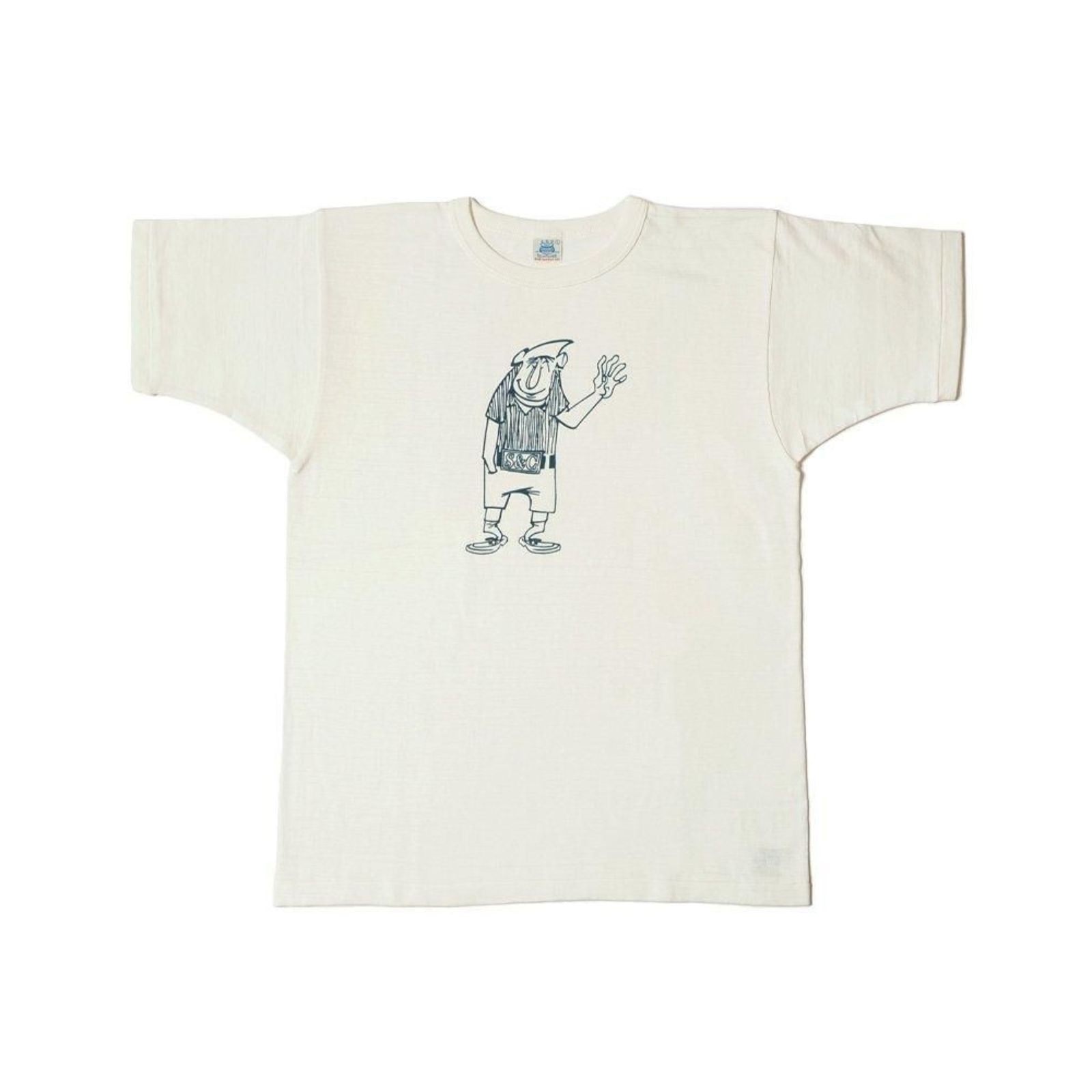 JG-CS06 Hello T-shirt - OFF WHITE