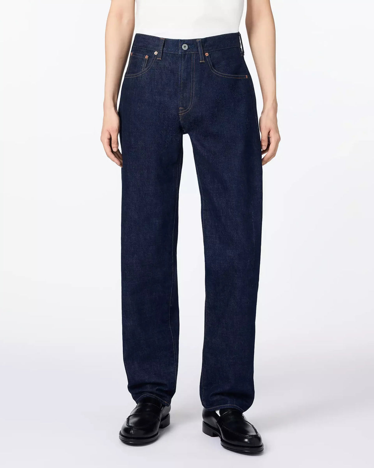 JMJE1102 Selvedge Straight Jeans 16oz - INDIGO