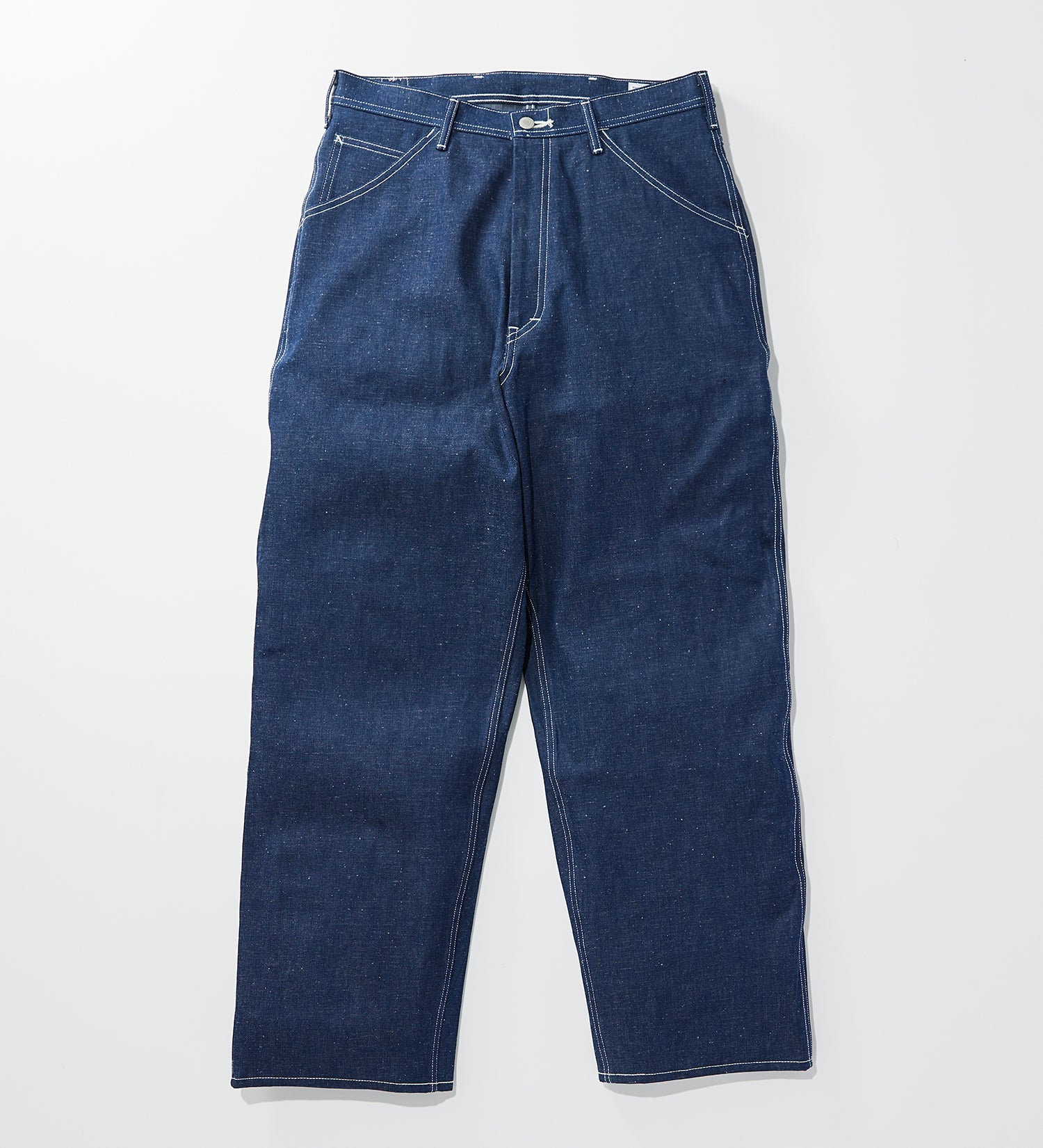 KSB02-189 PAINTER PANTS RIGID UNWASHED - INDIGO