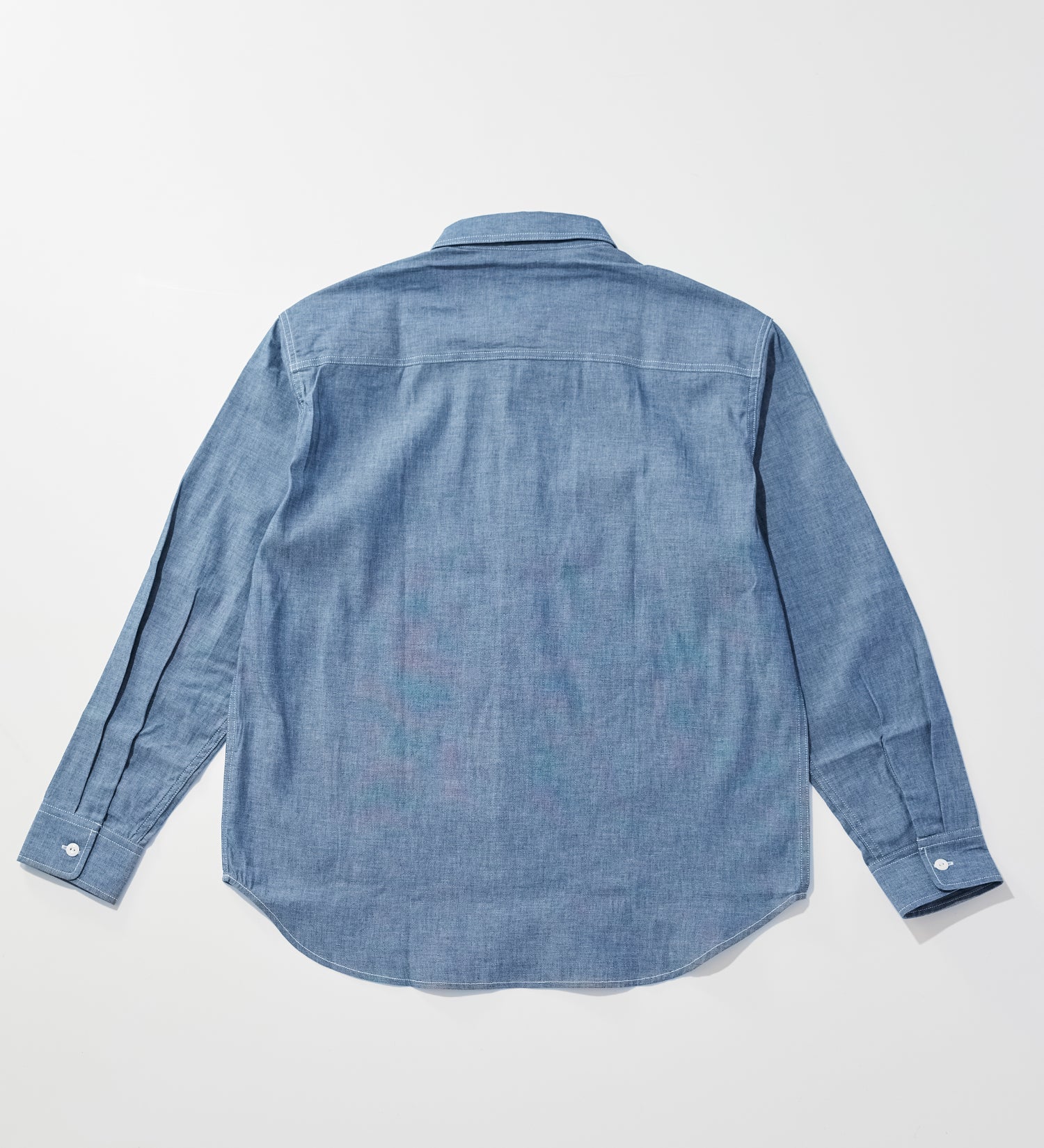 KST063-100 WORK SHIRTS L/S - OW CHAMBRAY