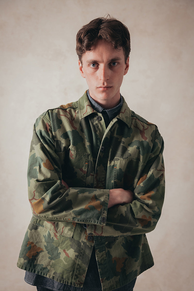 JK02-3 UTILITY OVERSHIRT - GREEN