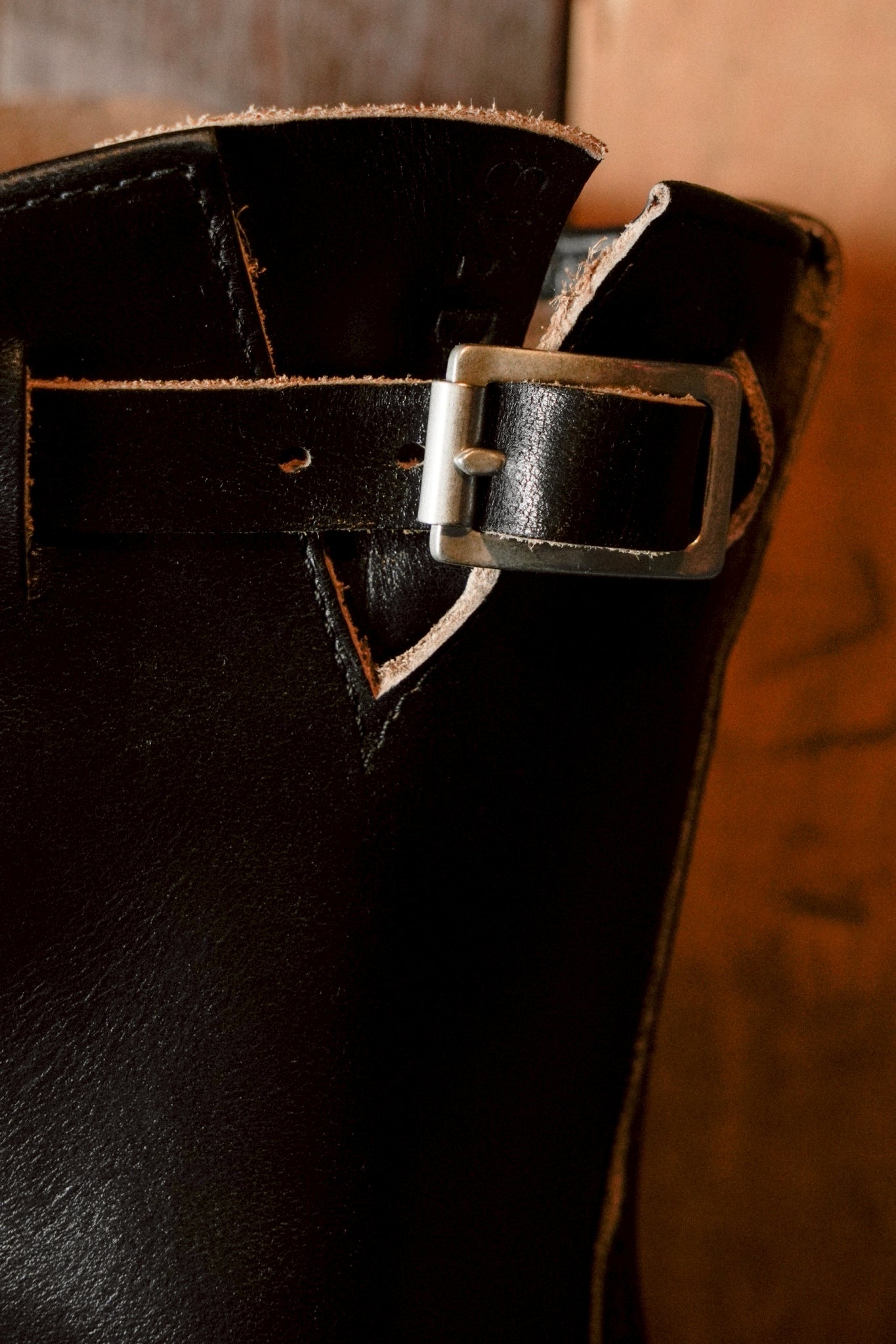 MB9165 MOTORCYCLE CUSTOM HEELED - BLACK CHRMX
