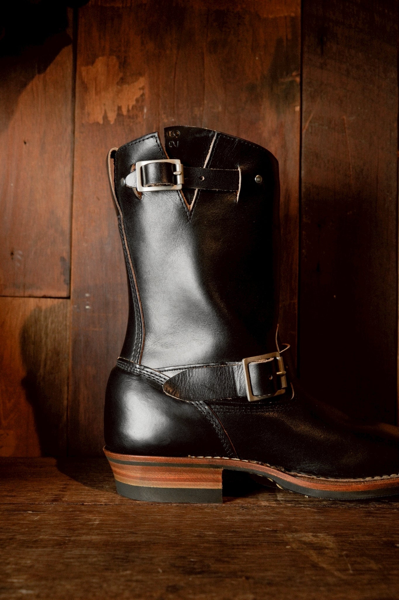 MB9165 MOTORCYCLE CUSTOM HEELED - BLACK CHRMX