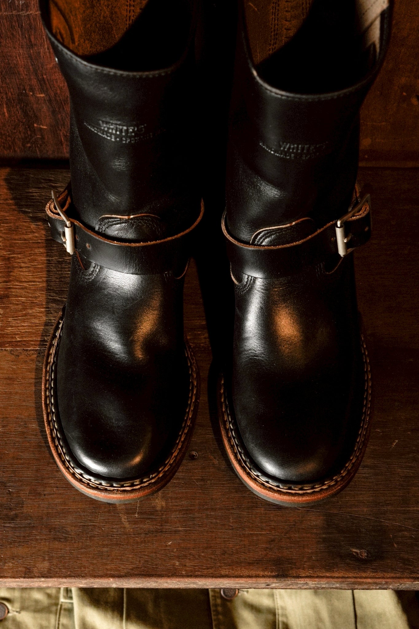 MB9165 MOTORCYCLE CUSTOM HEELED - BLACK CHRMX