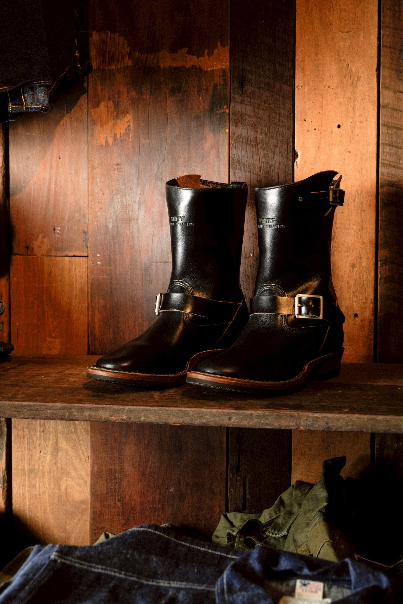 MB9165 MOTORCYCLE CUSTOM HEELED - BLACK CHRMX