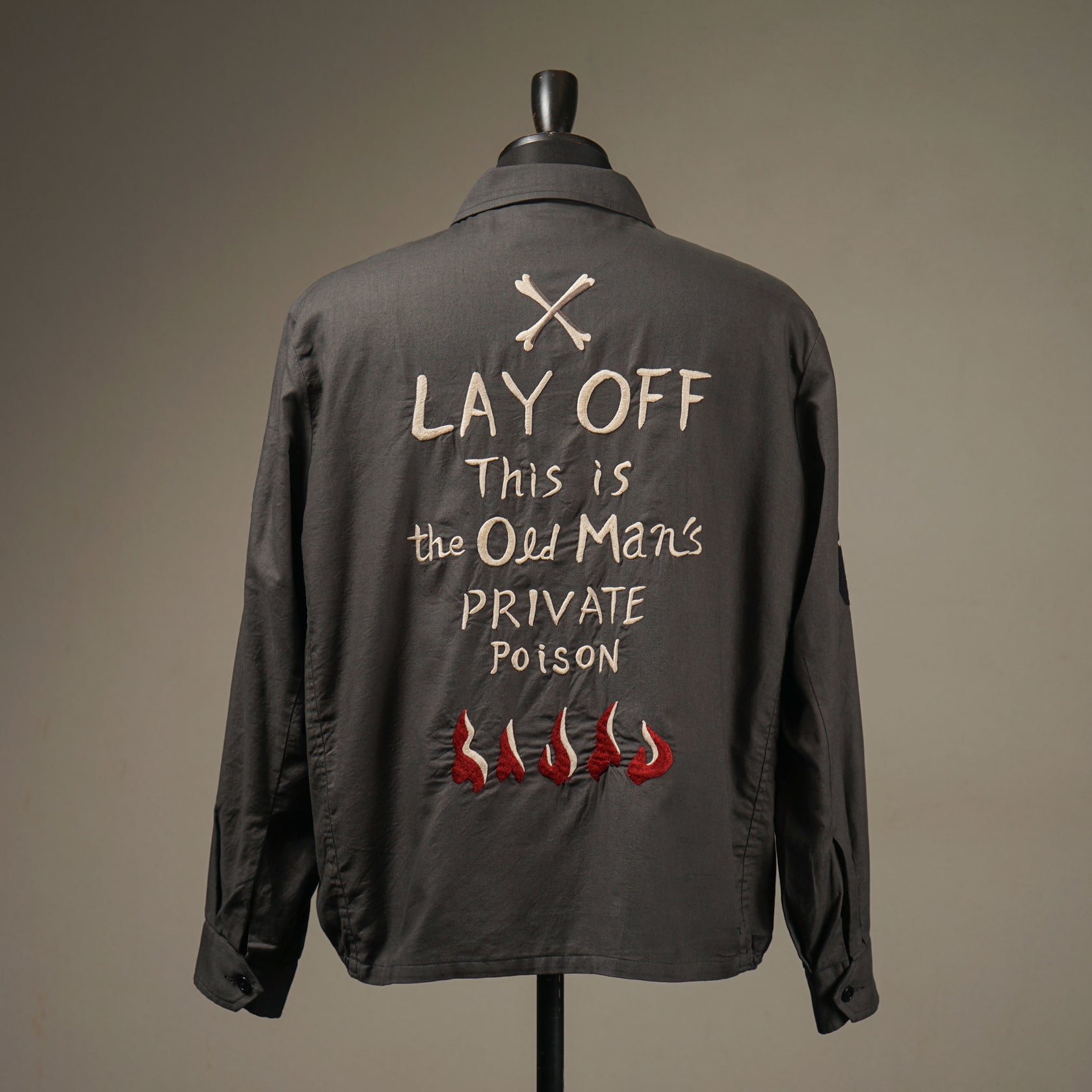 POISON - TOUR JACKET - CHARCOAL