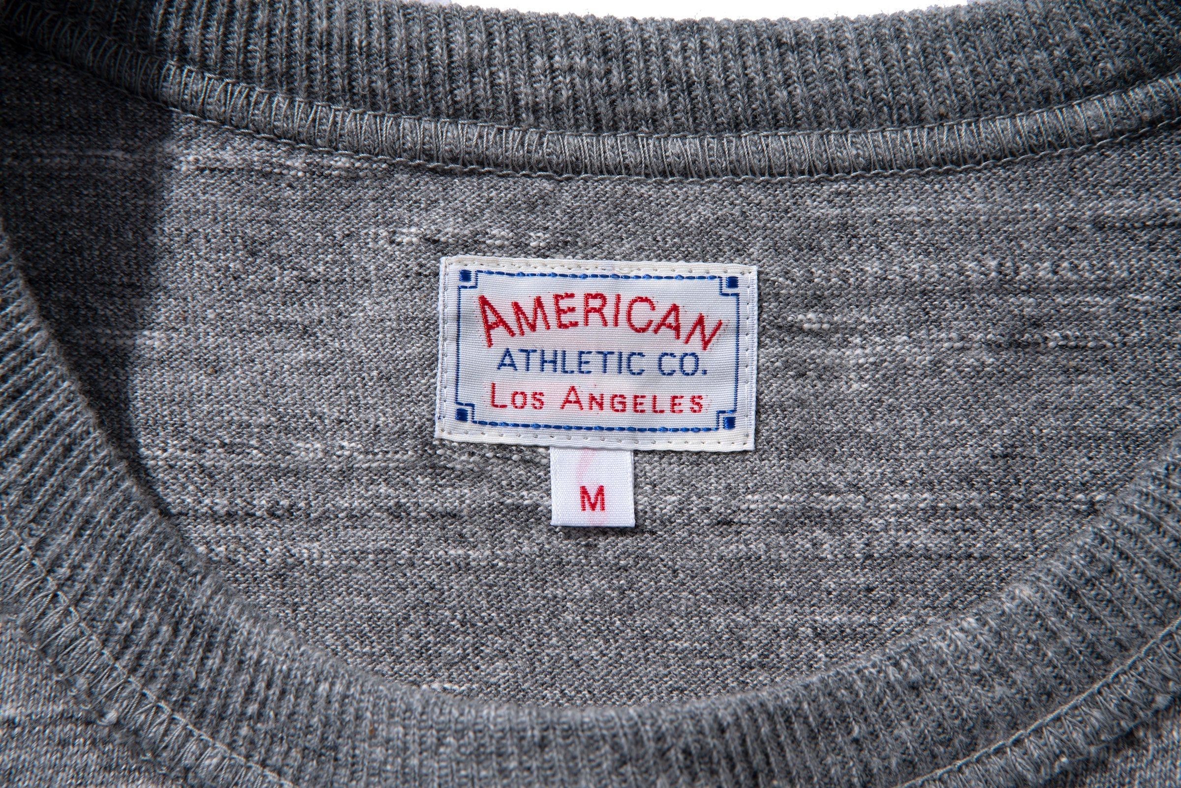MC19010 ATHLETIC T-SHIRT / LOOP-WHEEL - GREY