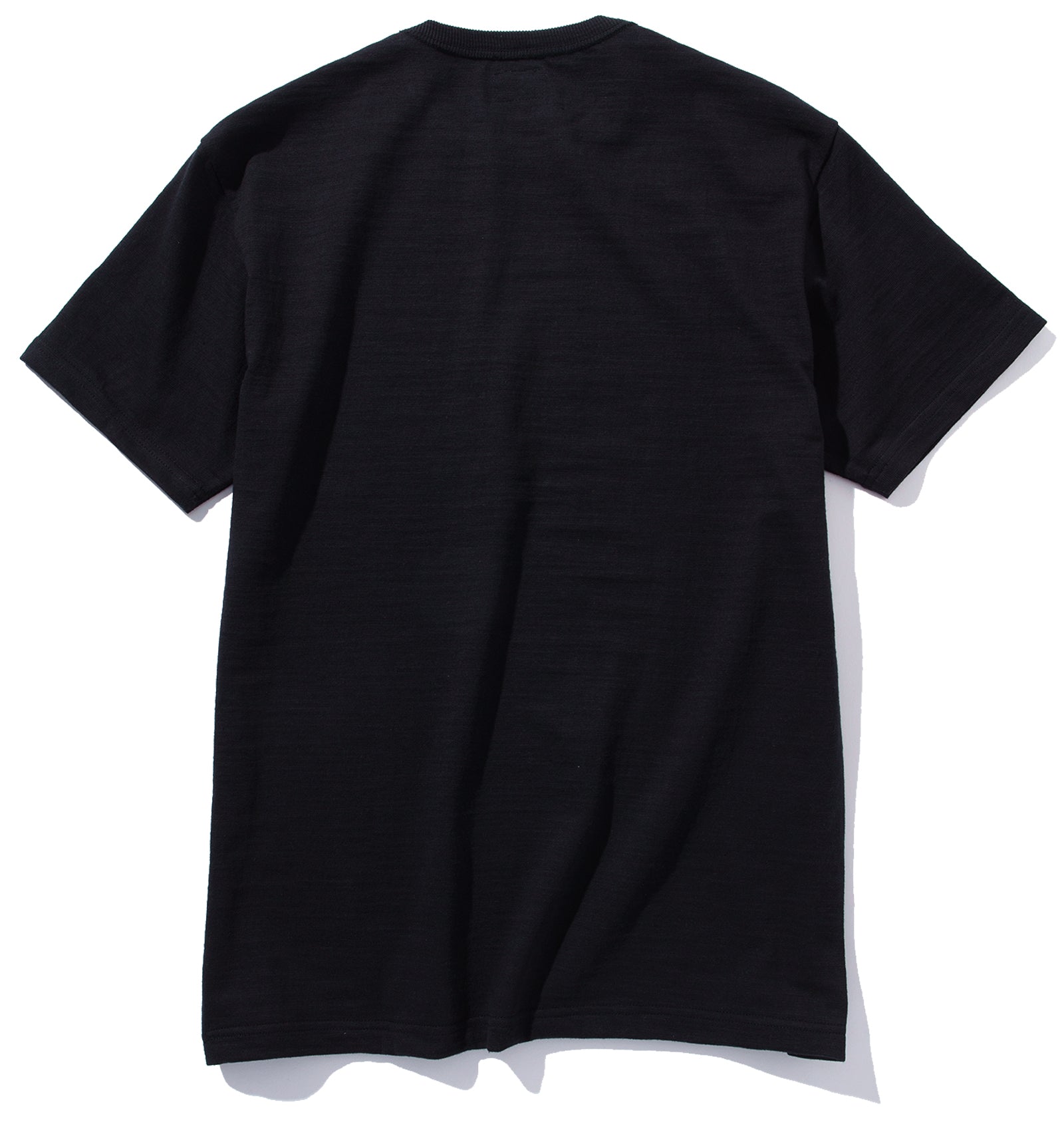 MC19010 ATHLETIC T-SHIRT / LOOP-WHEEL - BLACK