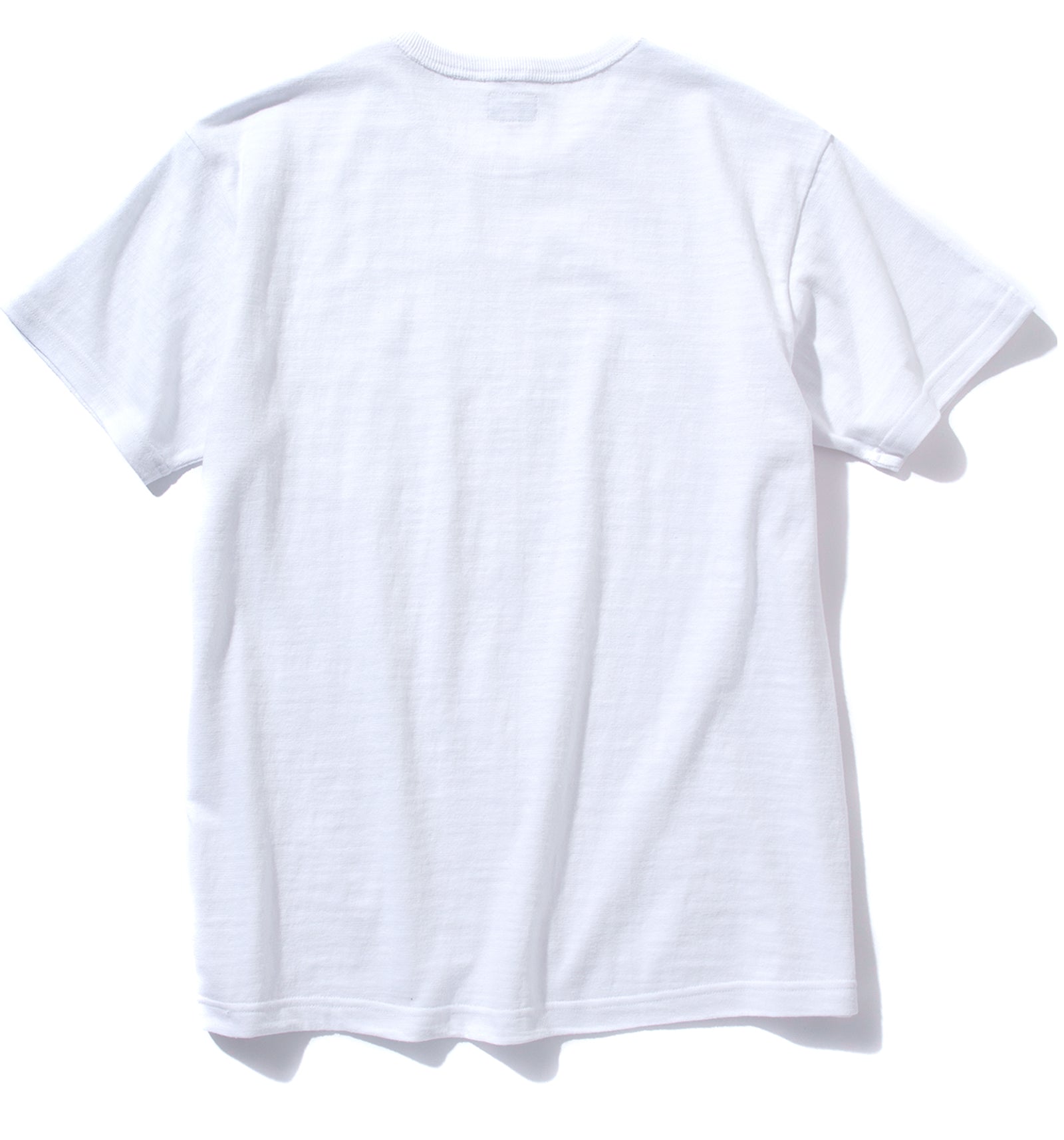 MC19010 ATHLETIC T-SHIRT / LOOP-WHEEL - WHITE