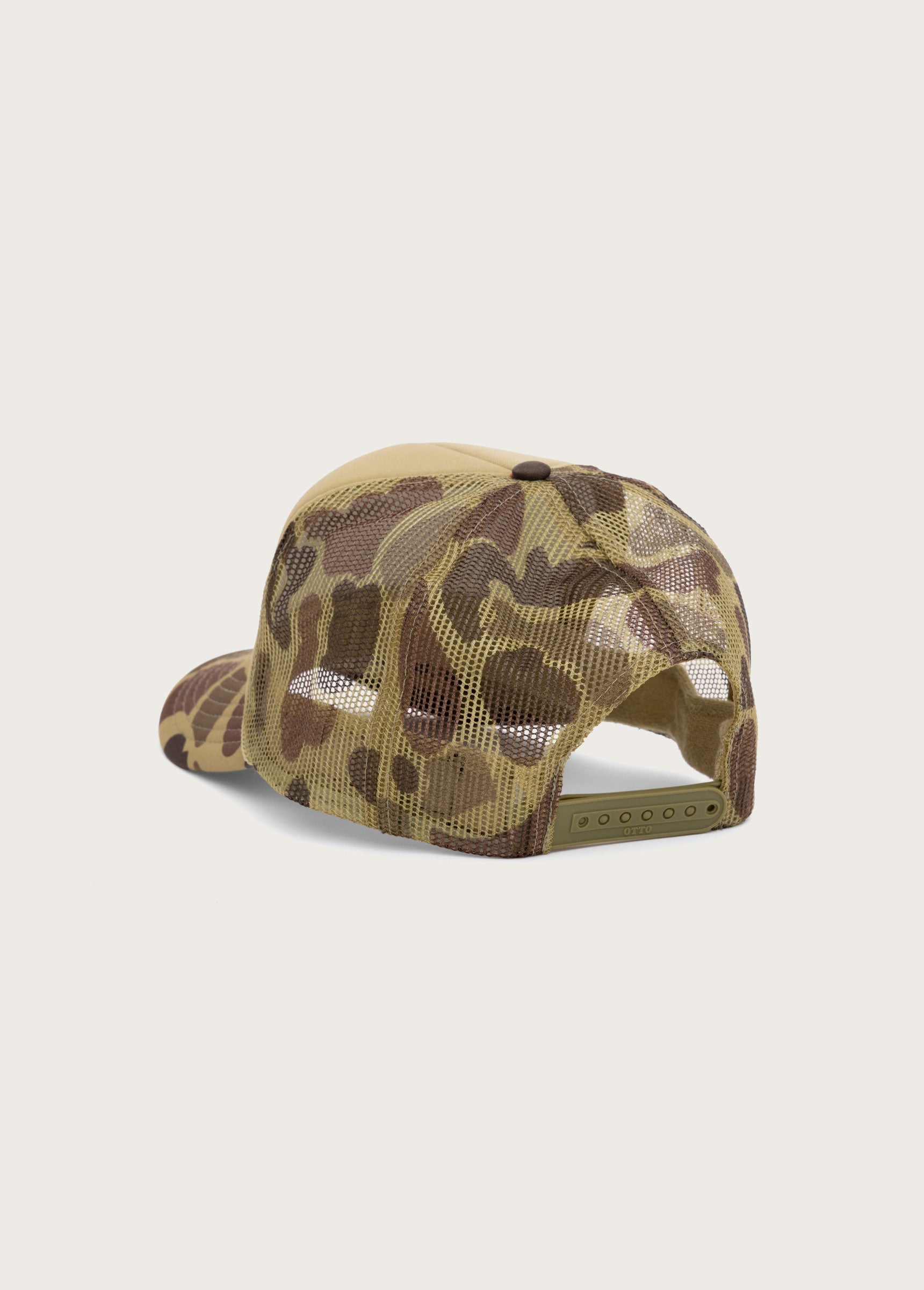 LOST HIGHWAY FOAM TRUCKER HAT - LIGHT GREEN CAMO