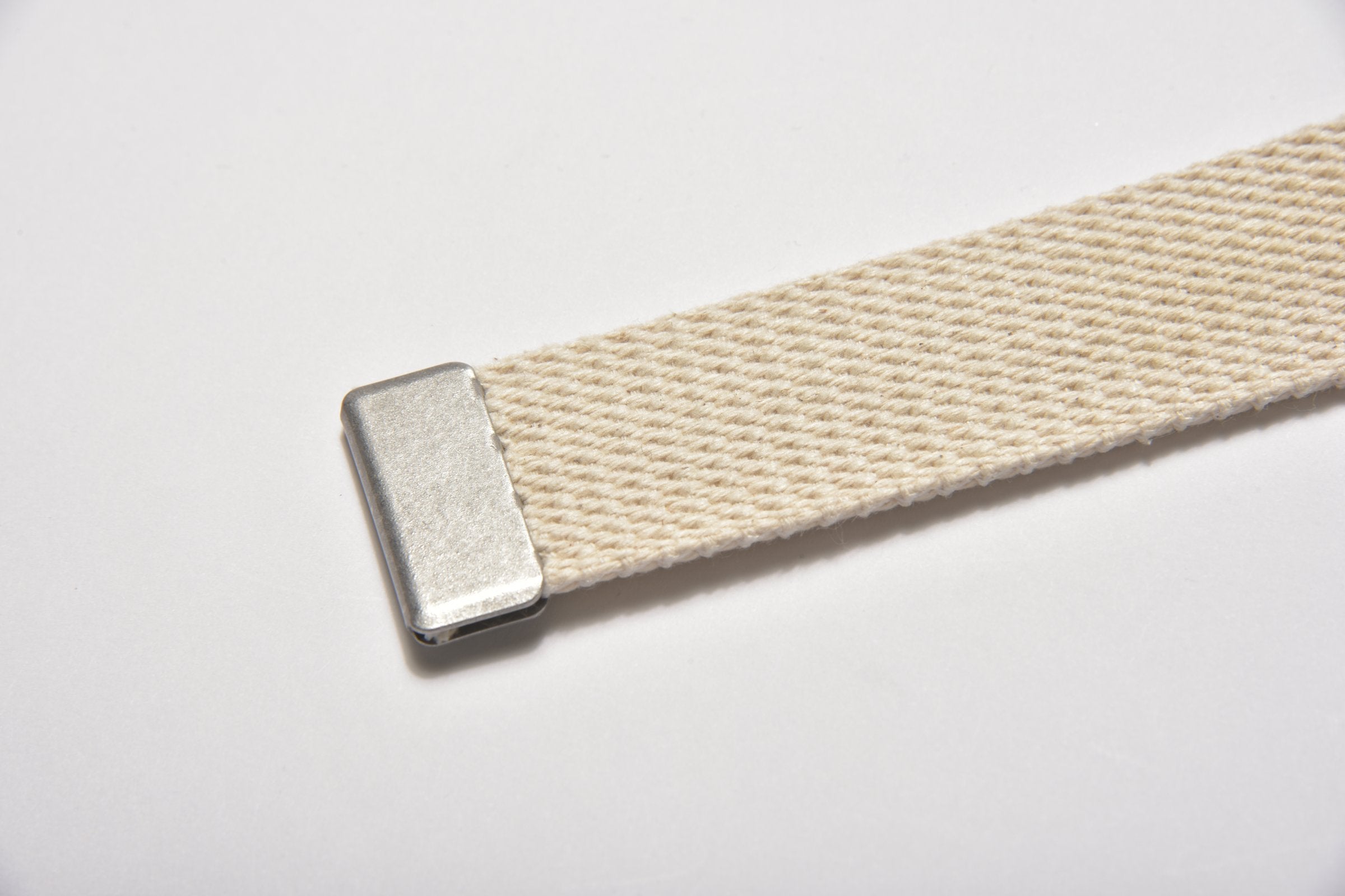 MA22007 WHITE TROUSER UNIFORM BELT - WHITE
