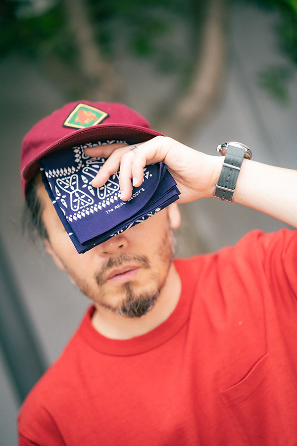 MA26011 BANDANNA 'CROSS' - NAVY