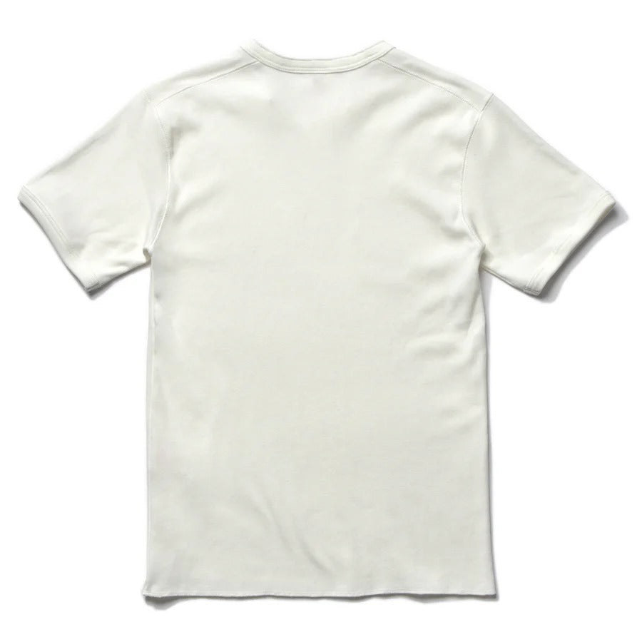 MC23022 UNION HENLEY UNDERSHIRT S/S - WHITE
