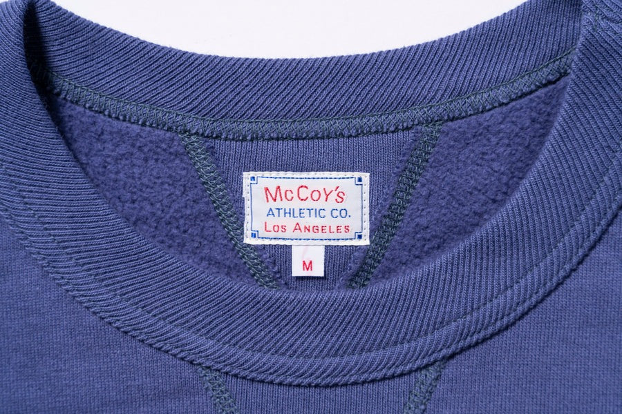 MC24113 10 OZ. LOOPWHEEL CREWNECK SWEATSHIRT - MQ NAVY