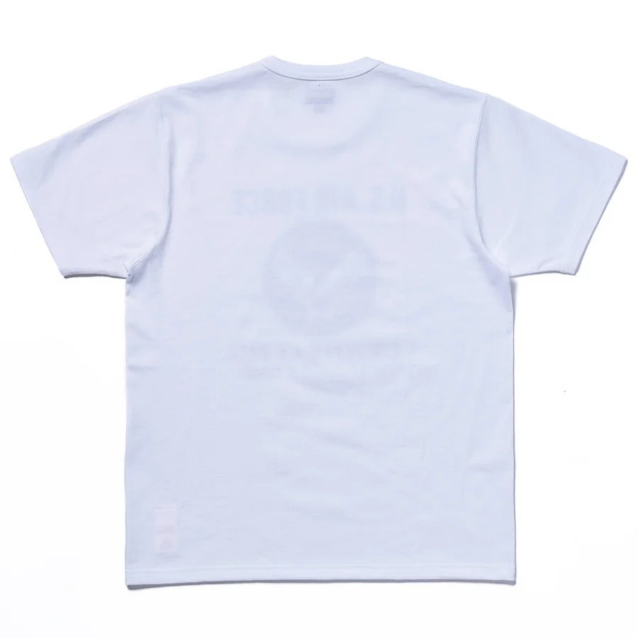 MC25007 MILITARY TEE / F.E. WARREN BASE - WHITE