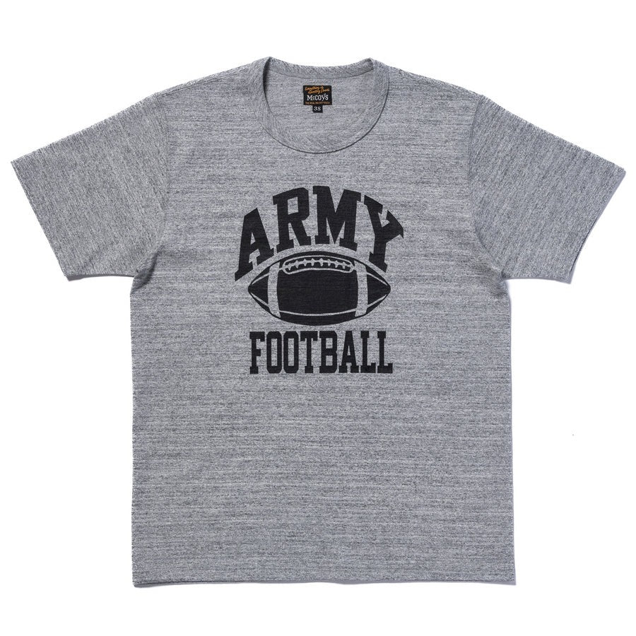 MC25009 MILITARY TEE / ARMY FOOTBALL - GRAY