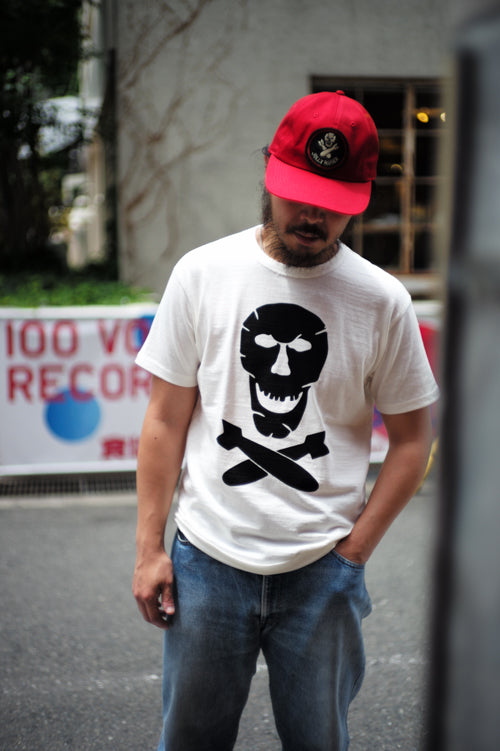 MC25012 ATHLETIC TEE / JOLLY ROGER - MILK