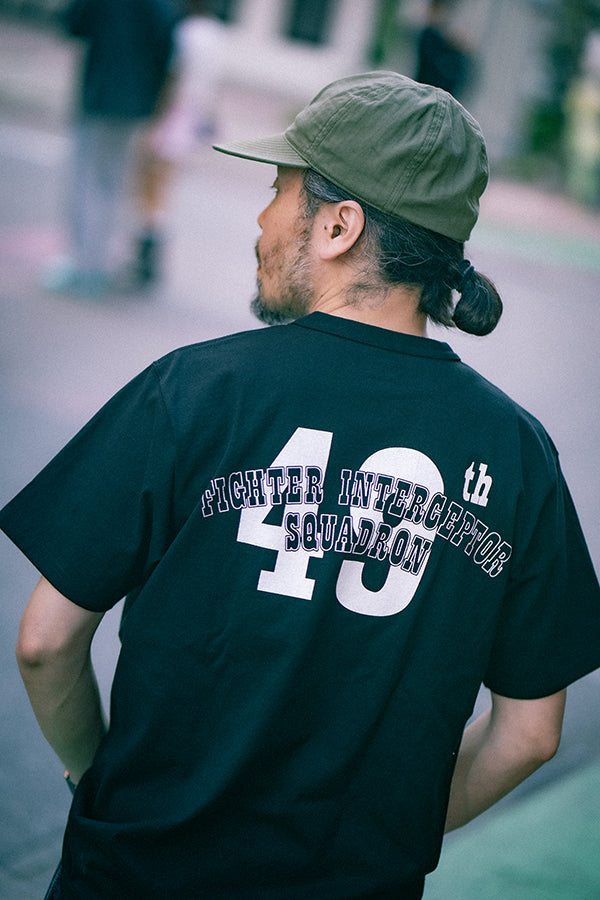 MC26010 MILITARY TEE / VOODOO, MONO - BLACK