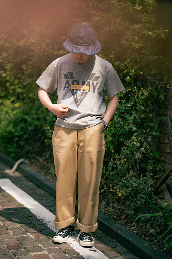 MC26017 MILITARY TEE / ARMY, RANGER - GRAY