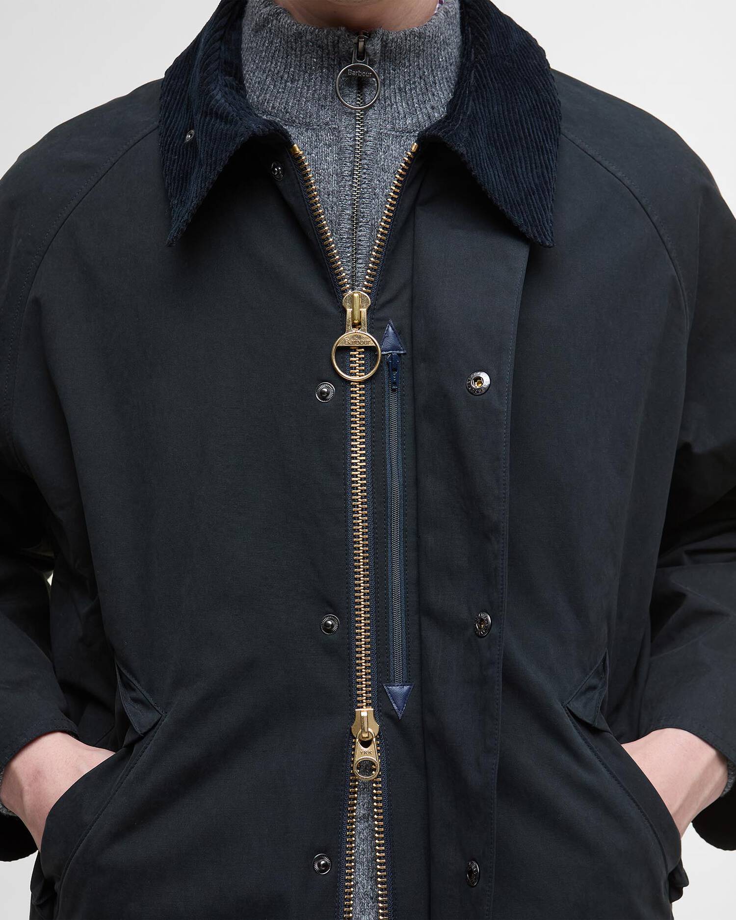 OS TRANSPORT CASUAL JACKET - NAVY