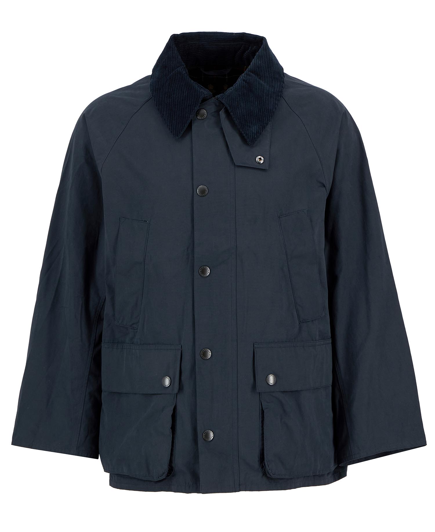 OS PEACHED BEDALE CASUAL JACKET - NAVY