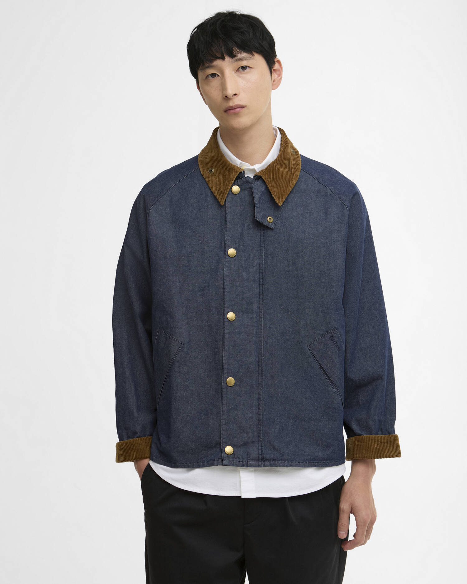 TRANSPORT DENIM CASUAL JACKET - INDIGO