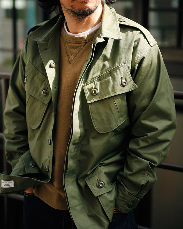MJ22006 COAT MAN'S COMBAT TROPICAL (MODEL 220) - OLIVE