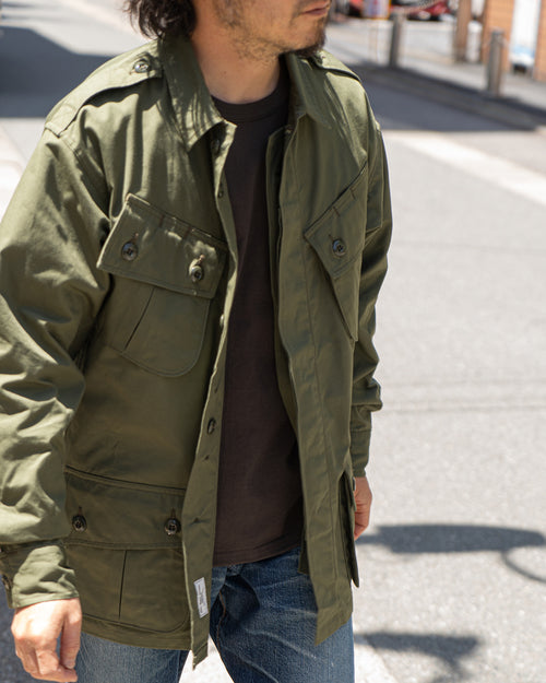 MJ22006 COAT MAN'S COMBAT TROPICAL (MODEL 220) - OLIVE