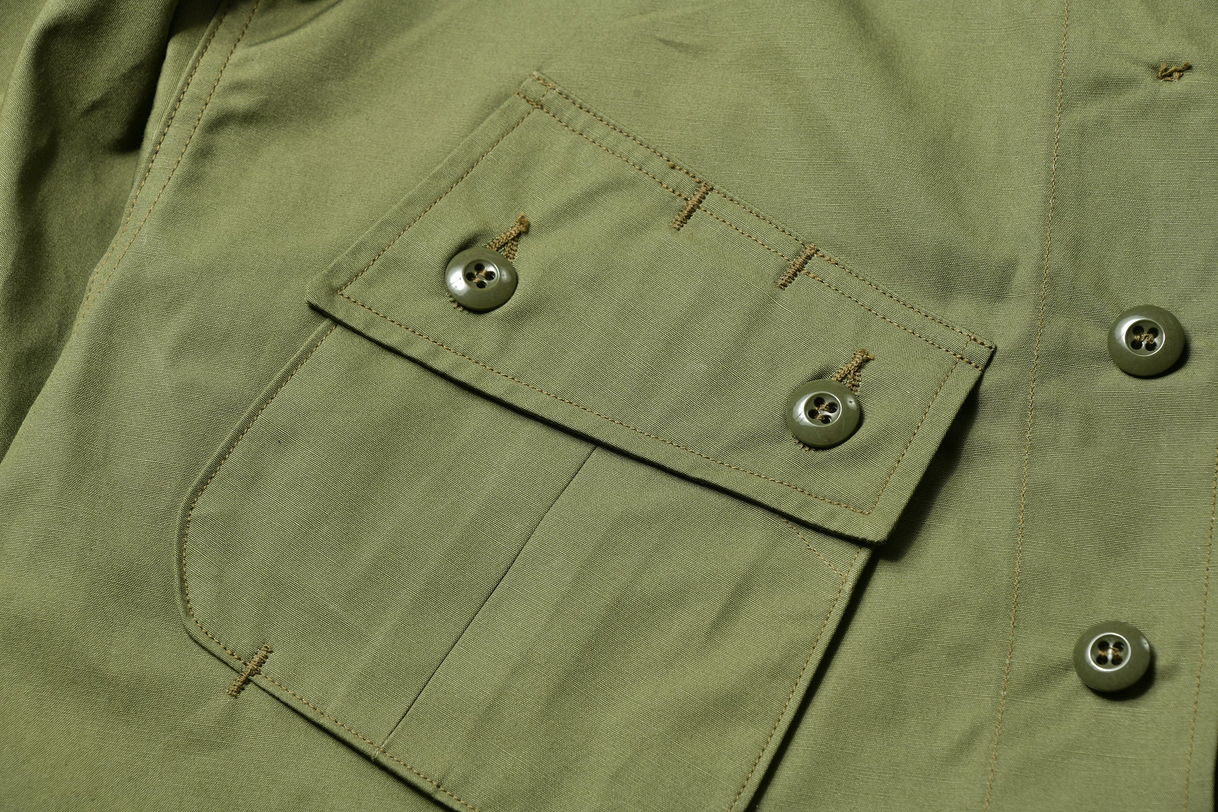 MJ22006 COAT MAN'S COMBAT TROPICAL (MODEL 220) - OLIVE