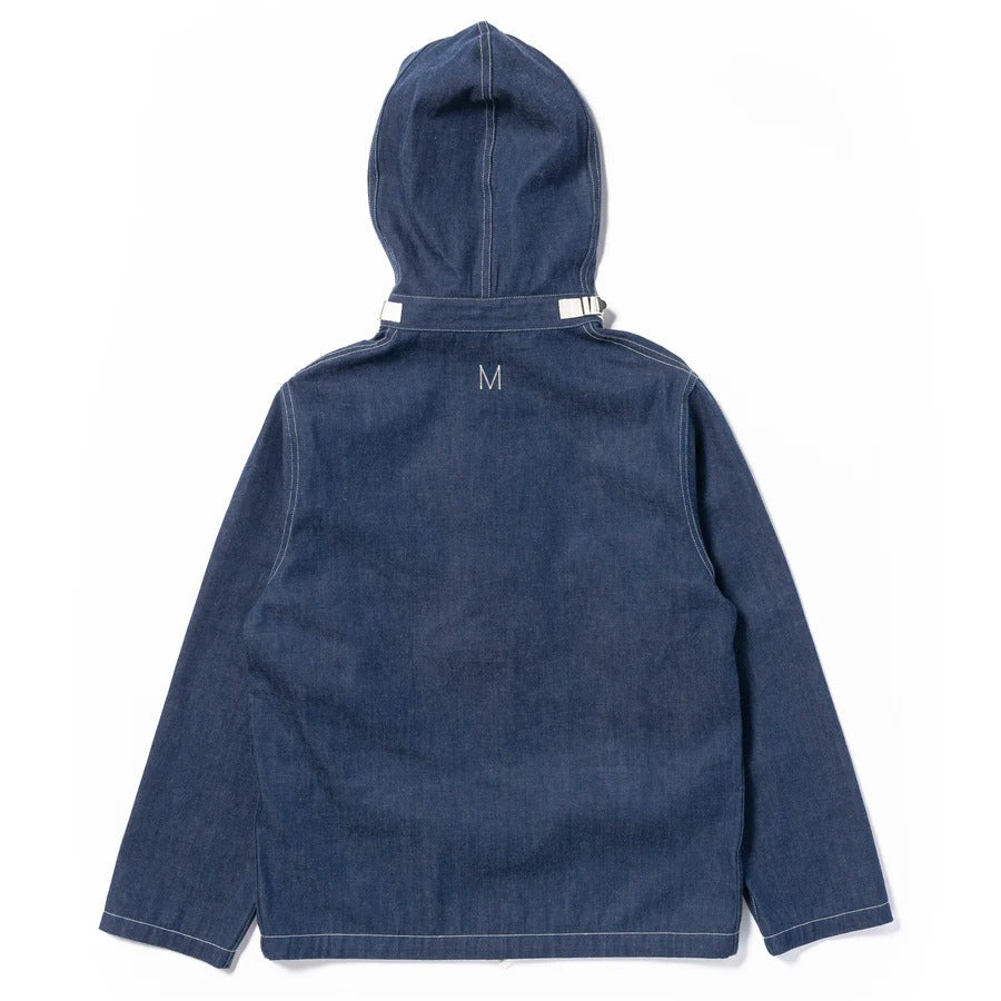 MJ24107 U.S. NAVY DENIM PARKA - INDIGO