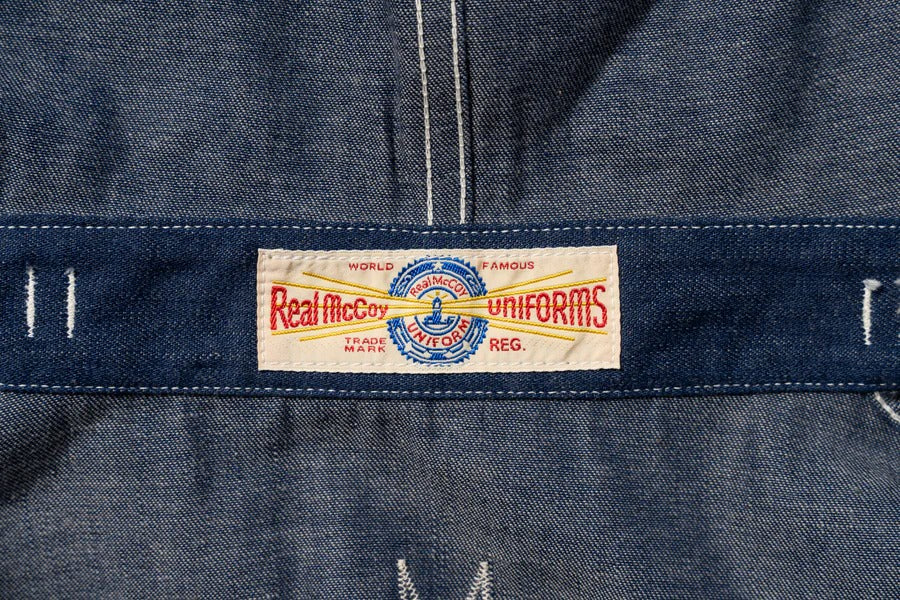 MJ24107 U.S. NAVY DENIM PARKA - INDIGO
