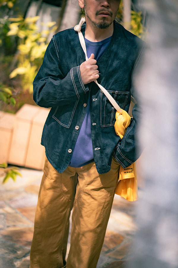 MJ26009 WWII DENIM ENGINEER COAT - INDIGO
