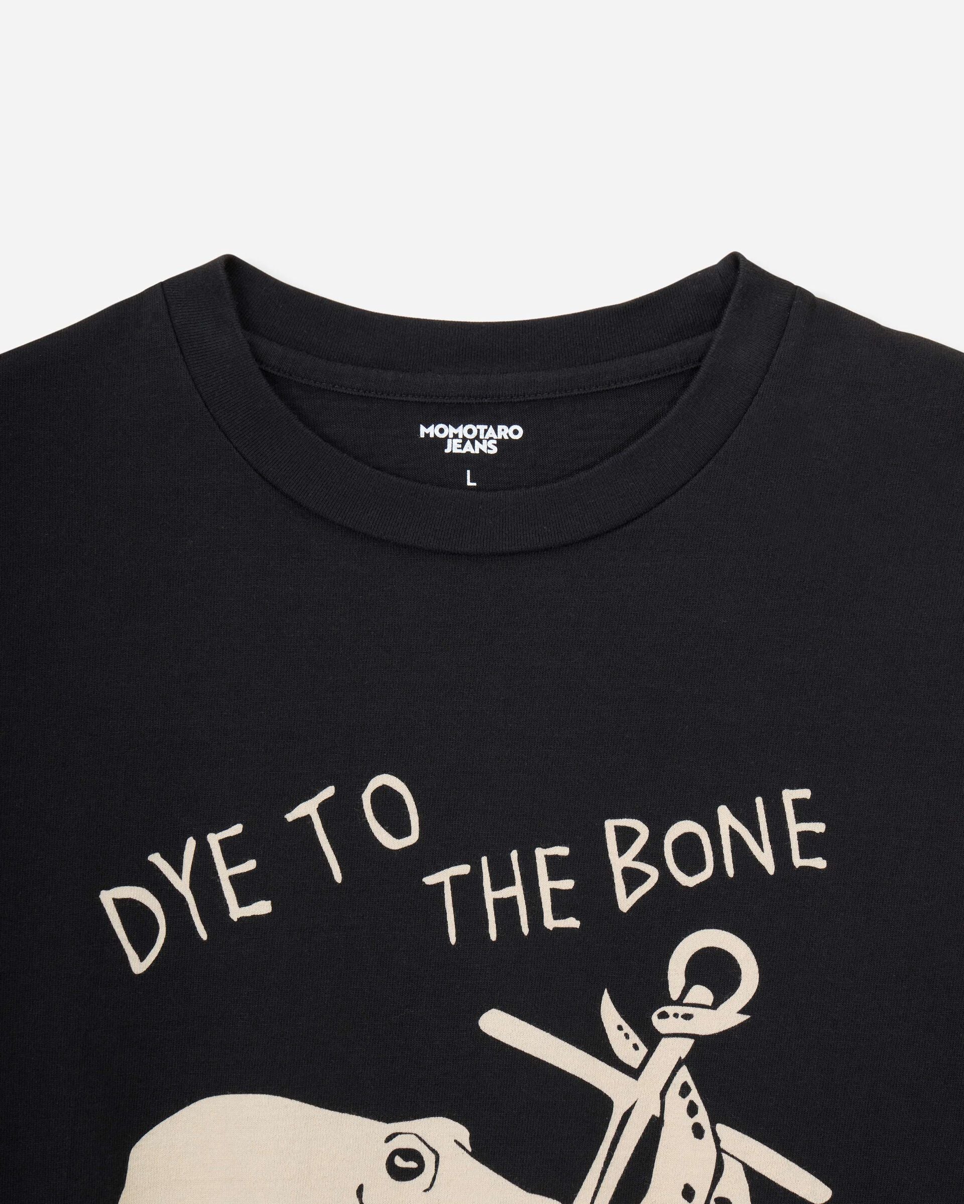 MMTS6026 ZIMBABWE COTTON S/S TEE - OCTOPUS - BLACK