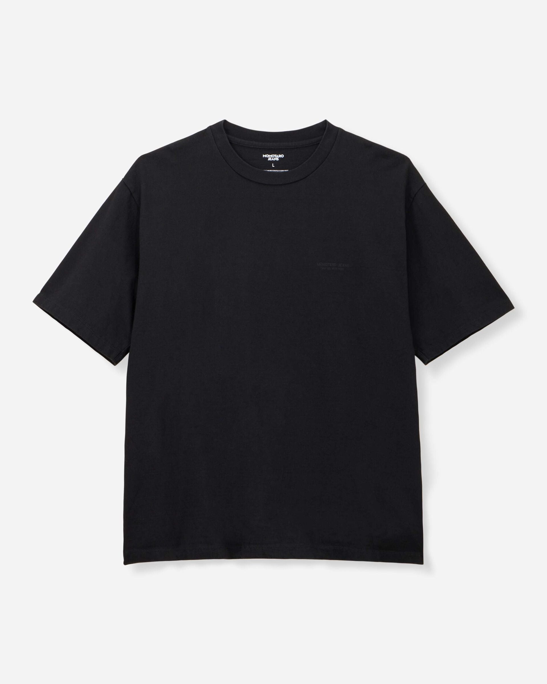 MMTS6028 ZIMBABWE COTTON S/S TEE - TOKUNO B - BLACK
