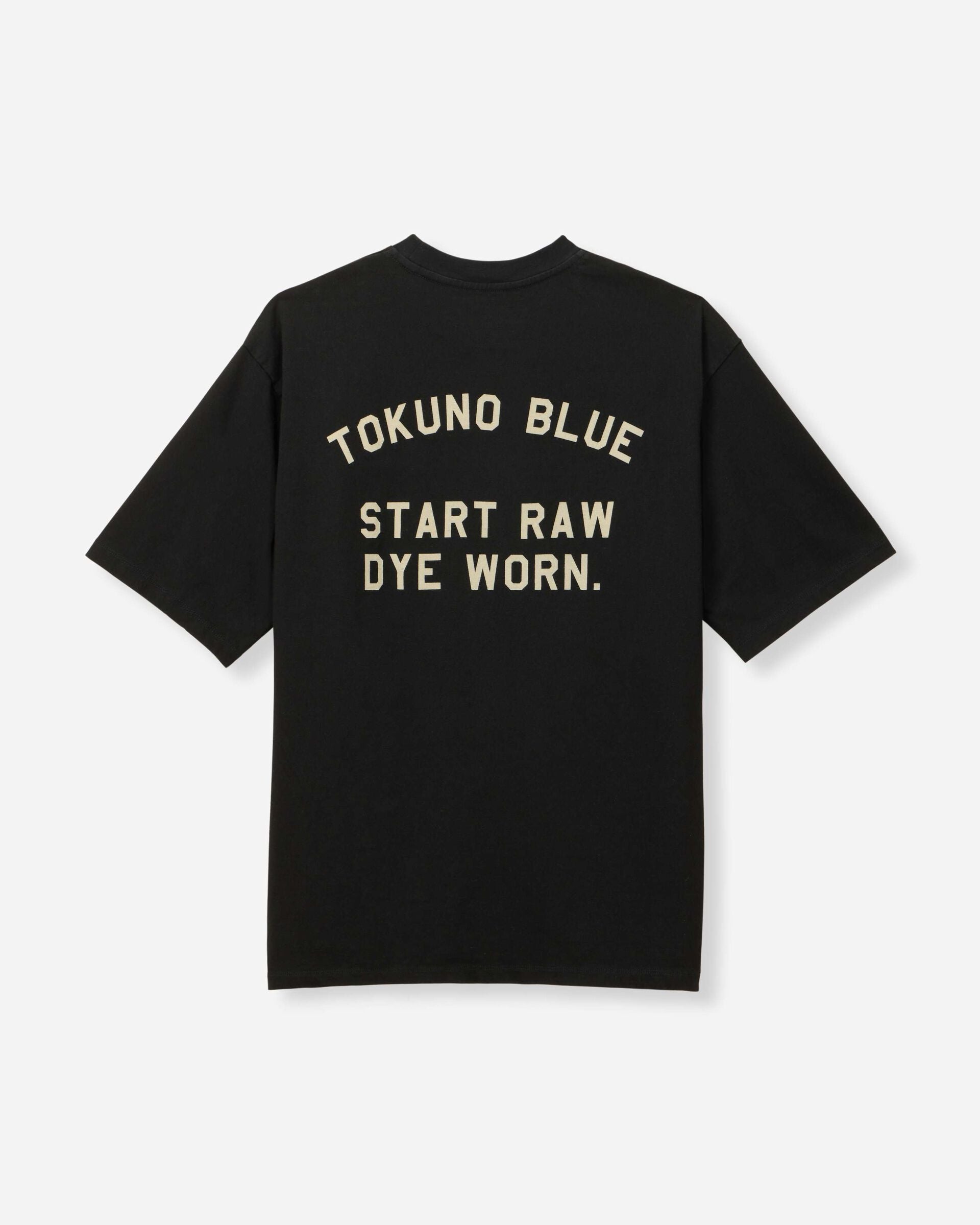 MMTS6028 ZIMBABWE COTTON S/S TEE - TOKUNO B - BLACK