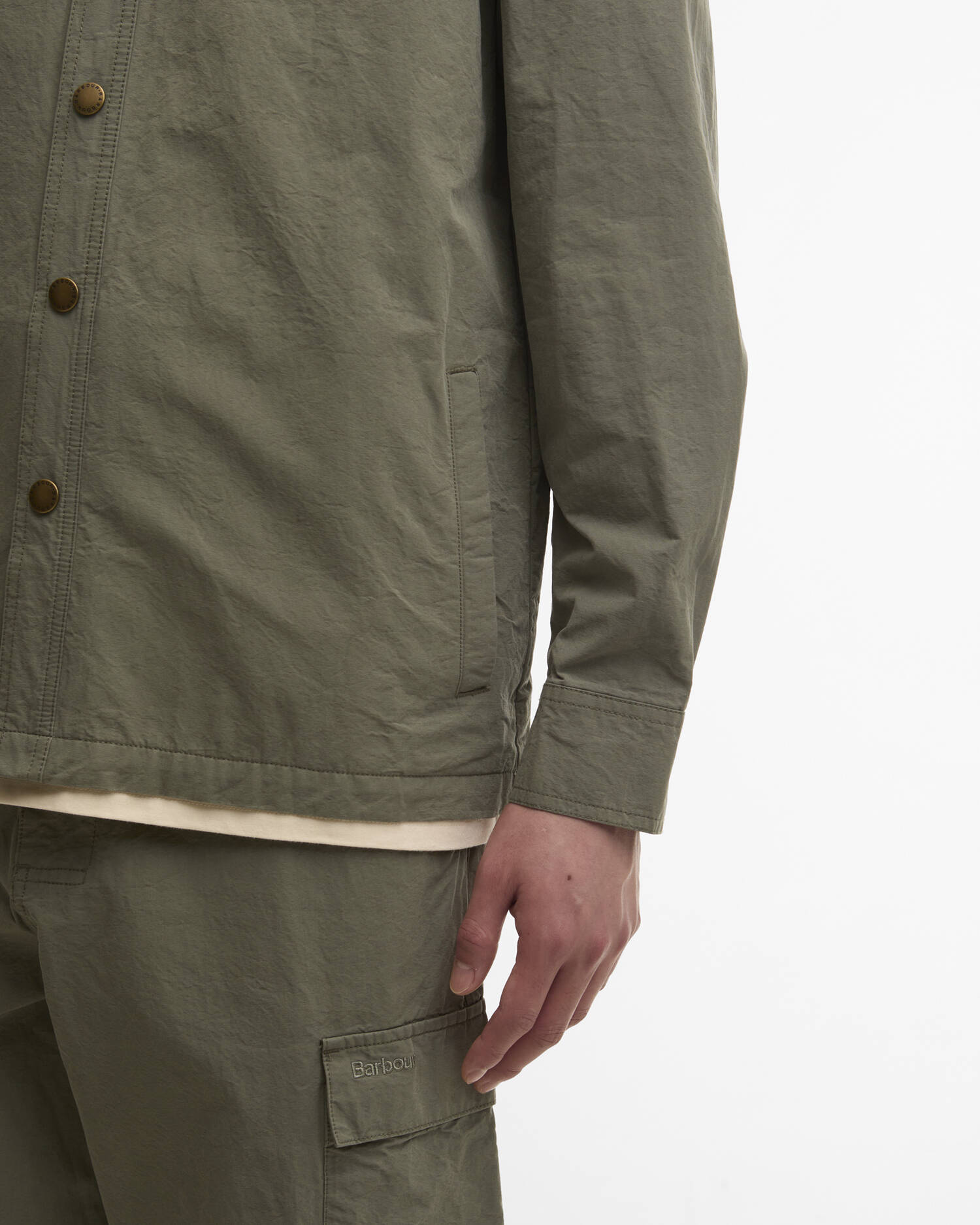 SPEY POPLIN OVERSHIRT - ARCHIVE OLIVE