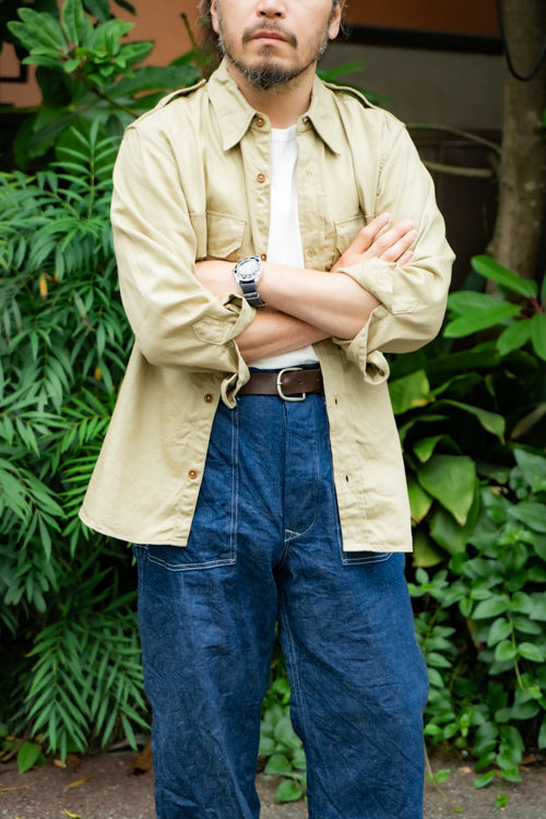 MP25002 TROUSERS WORKING DENIM BLUE - INDIGO