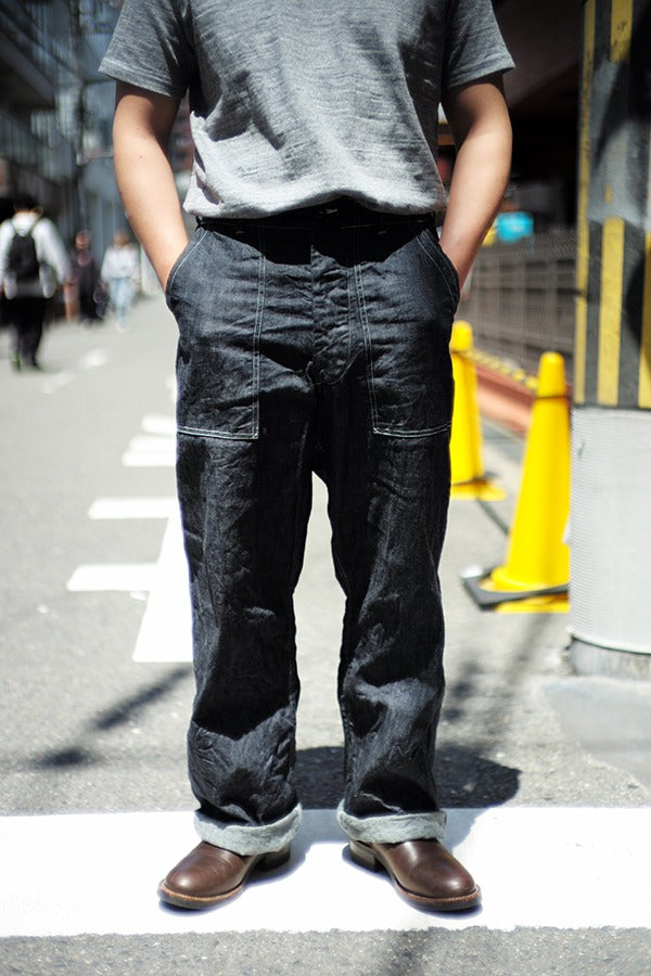 MP25012 UTILITY TROUSERS / DENIM - INDIGO