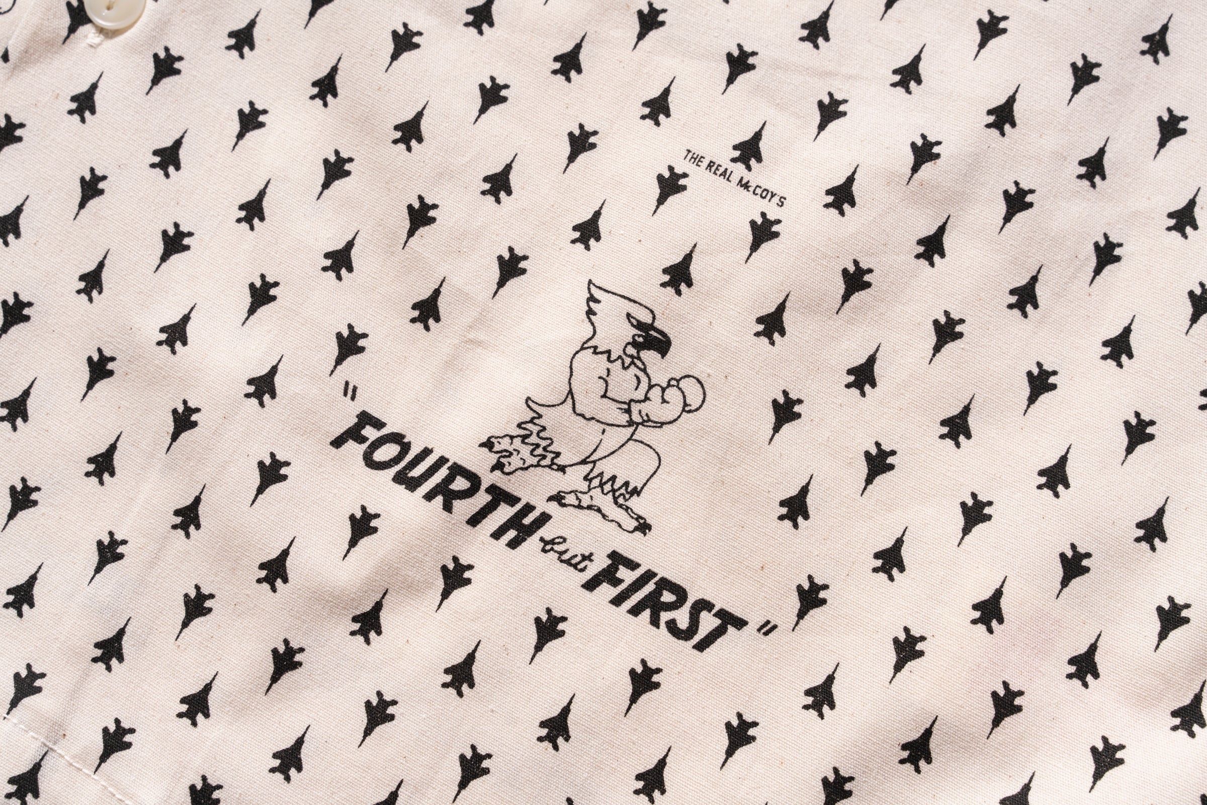 OPEN-COLLAR SHIRT / FOURTH BUT FIRST - ECRU