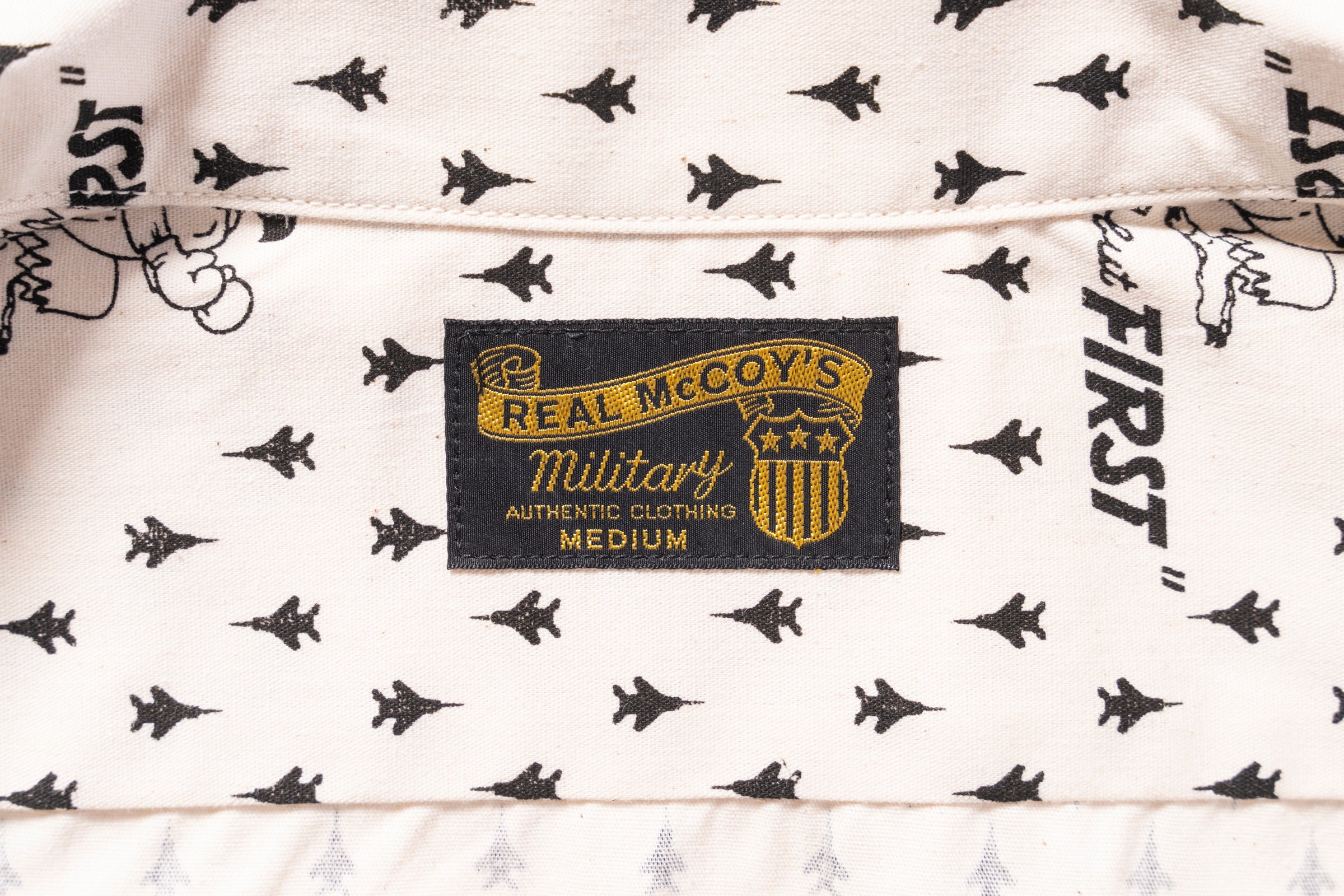 OPEN-COLLAR SHIRT / FOURTH BUT FIRST - ECRU